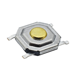 TS5252A 4×4 铜杆 4 针 SMT SMD 轻触开关
